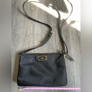 Kate Spade Black Minimalist Crossbody Bag